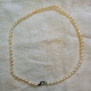 Genuine freshwater pearl necklace